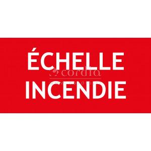 Panneau échelle incendie – 200x100 mm