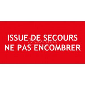 Panneau issue de secours – 150x50 mm