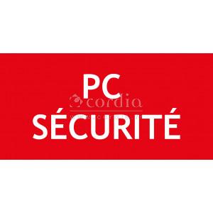 Panneau PC sécurité – 150x50 mm