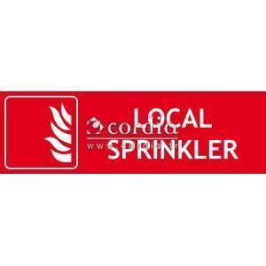 Panneau local sprinkler – 300 x 100 mm