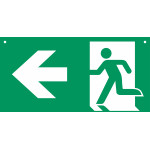 Panneau évacuation gauche – L.600 x H.300 mm