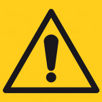 Panneau danger – L.200 x H.200 mm