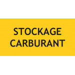 Panneau stockage carburant – L.200 x H.100 mm