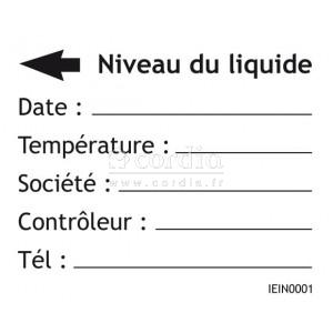 Étiquettes de niveau de CO2