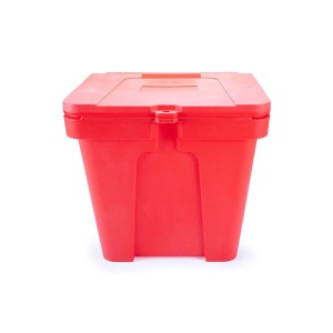 Bac à sable plastique empilable avec couvercle