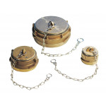 Bouchon à joint plat bronze DN65