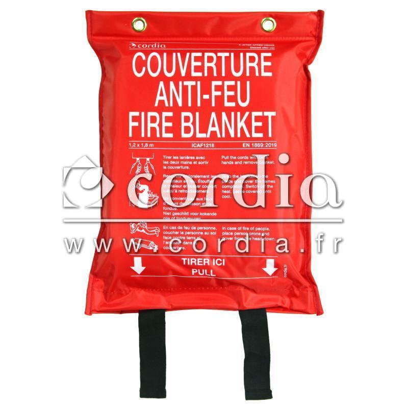 Couverture anti-feu - Sachet souple