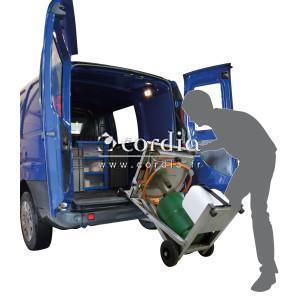 Rangement facile dans un utilitaire