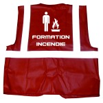 Gilet de formation incendie
