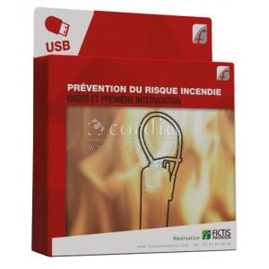 Clé USB – Prévention du risque incendie