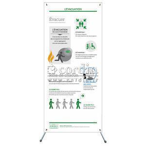 X-banner - Évacuer & rôle de chacun