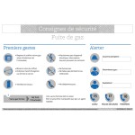 Consignes de sécurité fuite de gaz