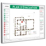 Cadre alu A3+ argent mat ss plaque anti–reflet – lot de 120