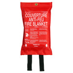Couverture anti–feu 1,2m x 1,2m – Sachet souple – lot de 20