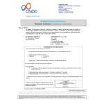 Attestation CNPP