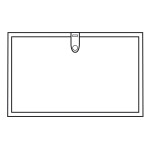 Cadre alu A3 argent mat - lot de 30