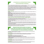 Autorisation de travail ( 50 formulaires en 2 exemplaires )