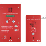 Pack EAS 1 centrale et 3 interphones
