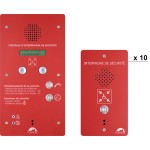 Pack EAS 1 centrale et 10 interphones