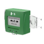 DM vert - 2 contacts NO / NF avec capot de protection
