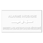 Glace de remplacement pour DM ATEX (texte français)