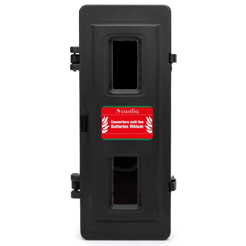 Armoire petit modèle pour couvertures anti-feux électriques