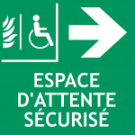 Panneau PVC EAS à droite – L.200 x H.200 mm