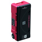 Armoire sur roues pour couvertures anti-feux électriques