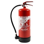 Extincteur PP EXPER 6L eau + additif sans fluor Eurofeu