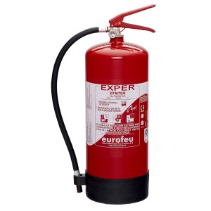 Extincteur PP EXPER 9 kg poudre ABC Eurofeu