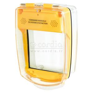 Coque de protection jaune étanche