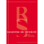 Lot de 10 registres de sécurité incendie