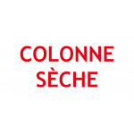Panneau blanc colonne sèche – 200x100 mm