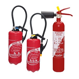 Extincteurs à pression auxiliaire